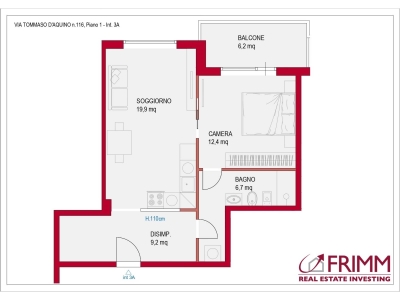 appartamento in vendita a Roma in zona Della Vittoria