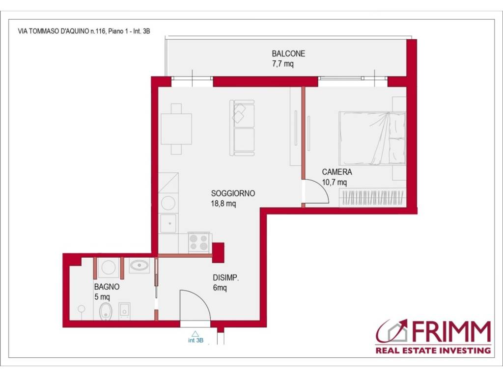 appartamento in vendita a Roma in zona Della Vittoria