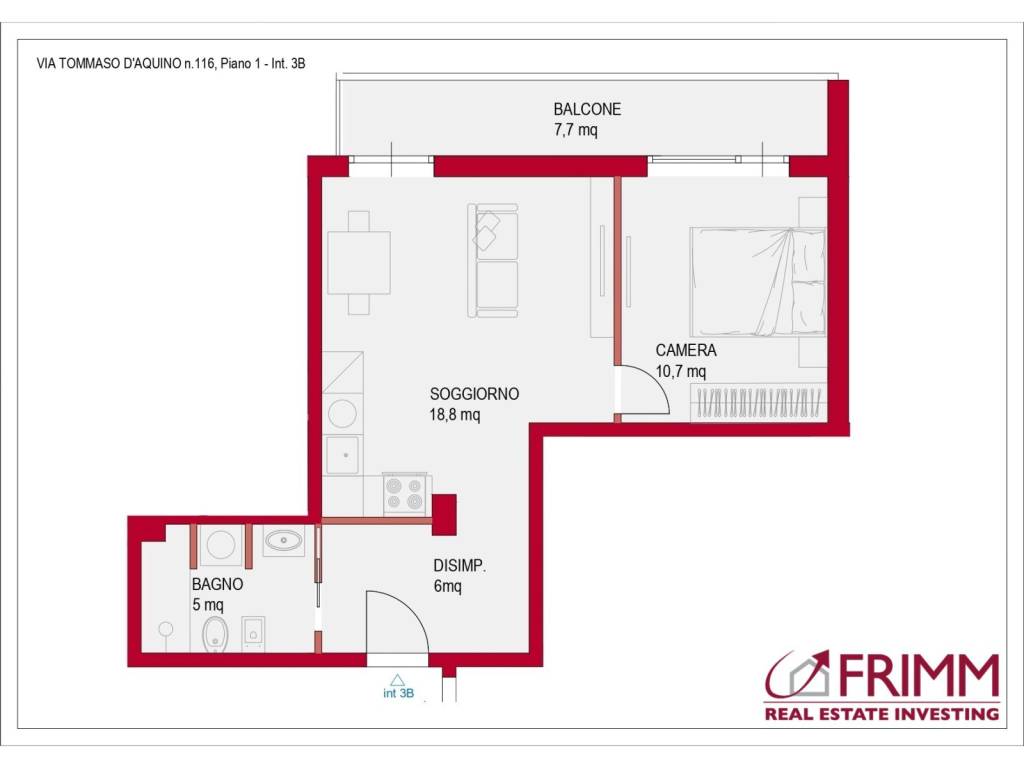 appartamento in vendita a Roma in zona Rione Prati