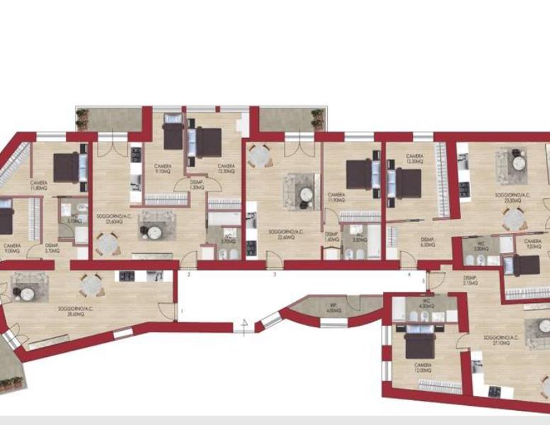 appartamento in vendita a Roma in zona Trieste