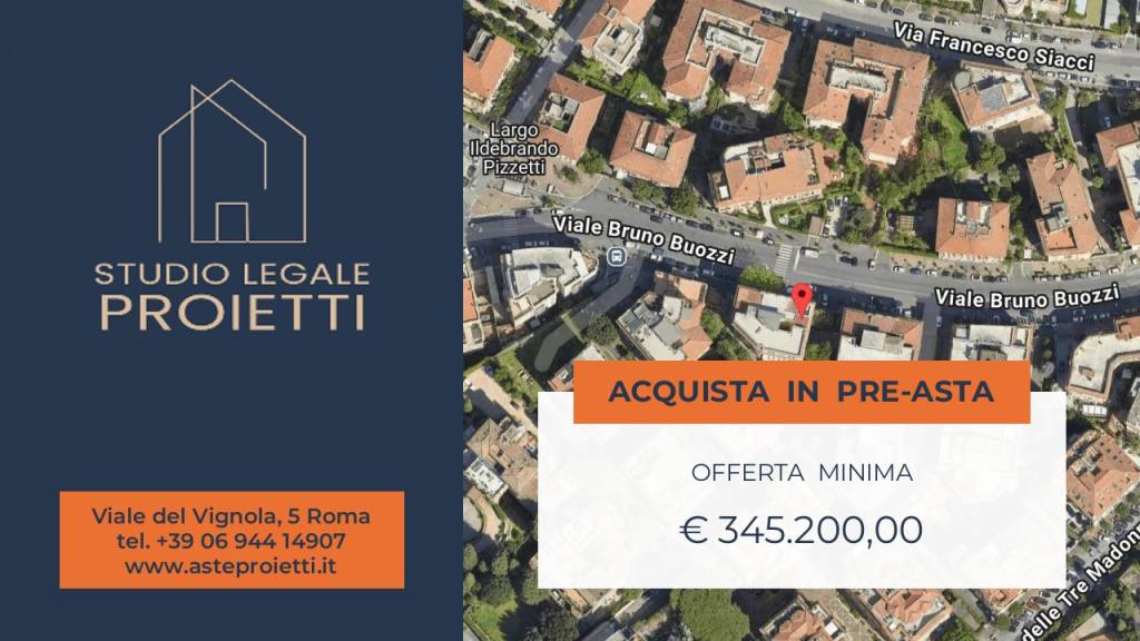 appartamento in vendita a Roma in zona Pinciano