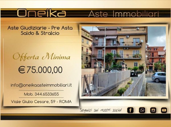 appartamento in vendita a Roma in zona Ottavia