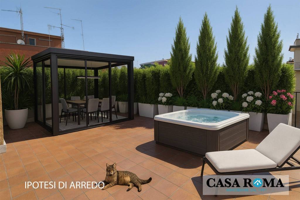 appartamento in vendita a Roma in zona Primavalle