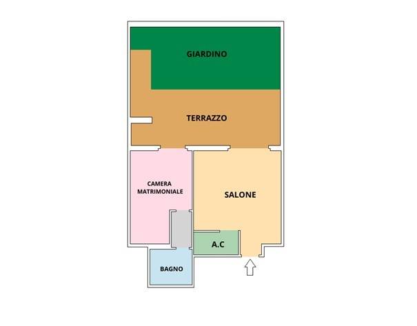 appartamento in vendita a Roma in zona Casal Boccone
