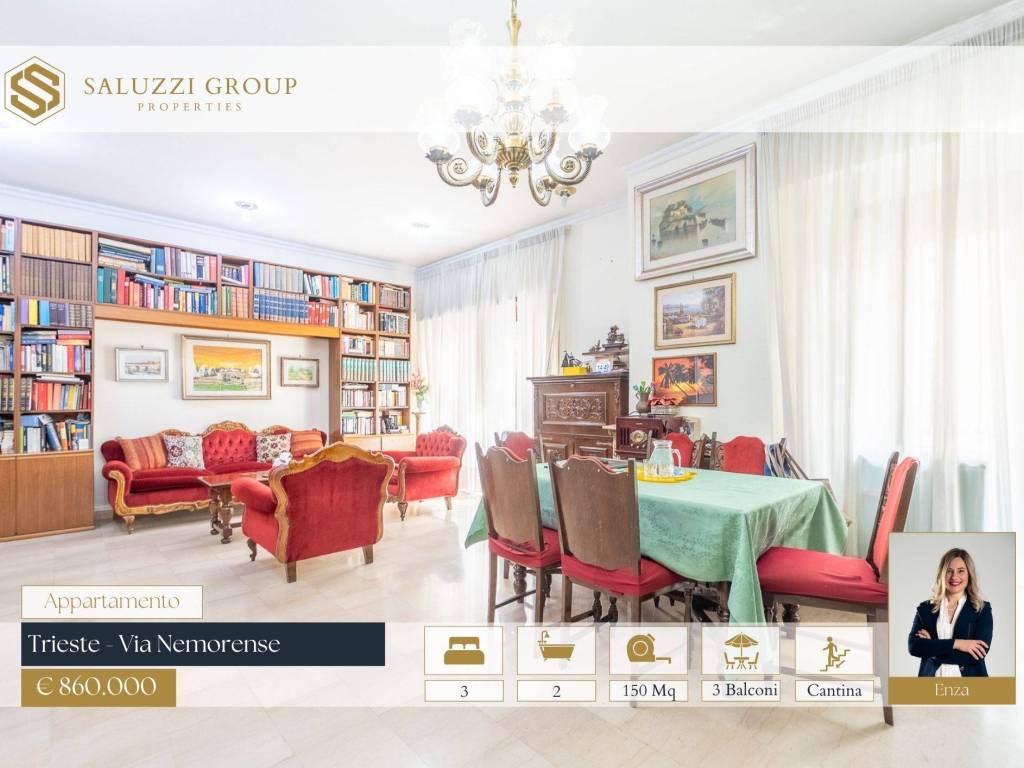 appartamento in vendita a Roma in zona Salario