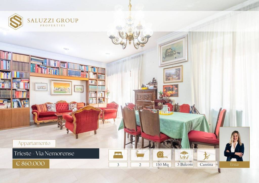 appartamento in vendita a Roma in zona Trieste