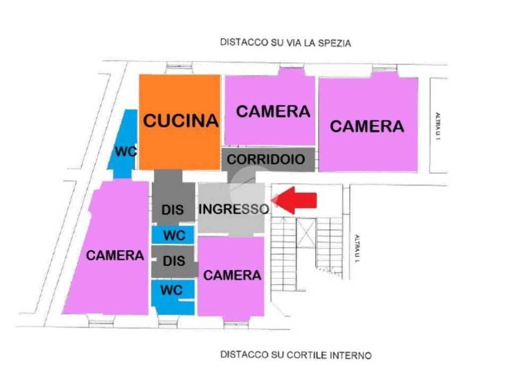 appartamento in vendita a Roma in zona Tuscolano