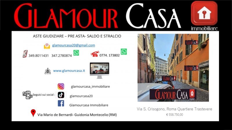 appartamento in vendita a Roma in zona Trastevere