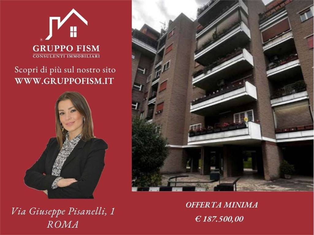 appartamento in vendita a Roma in zona Primavalle