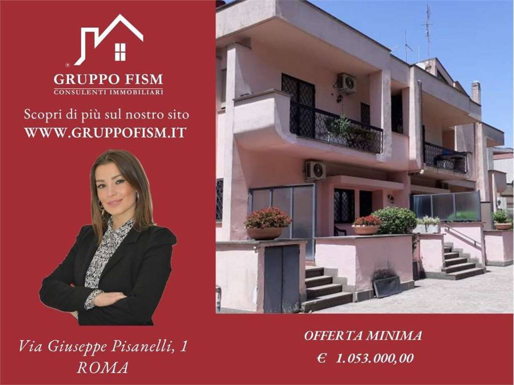 villa in vendita a Roma in zona Mostacciano
