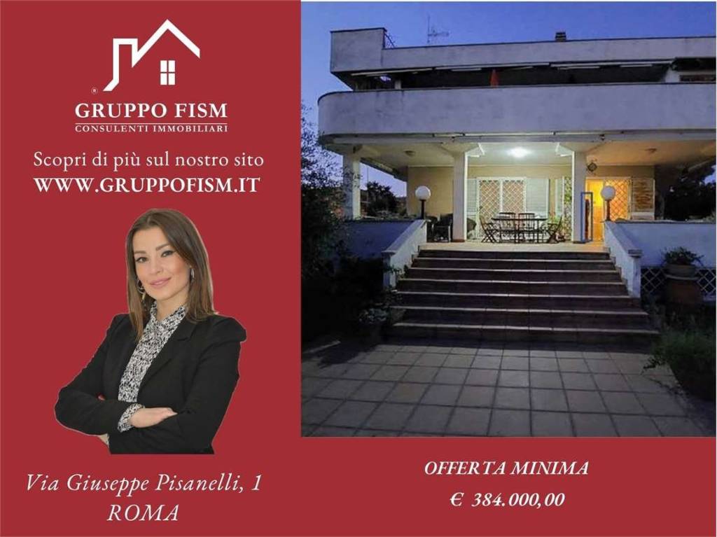 casa indipendente in vendita a Roma in zona Lido di Castel Fusano