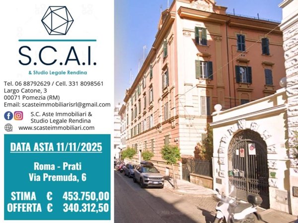 appartamento in vendita a Roma in zona Della Vittoria