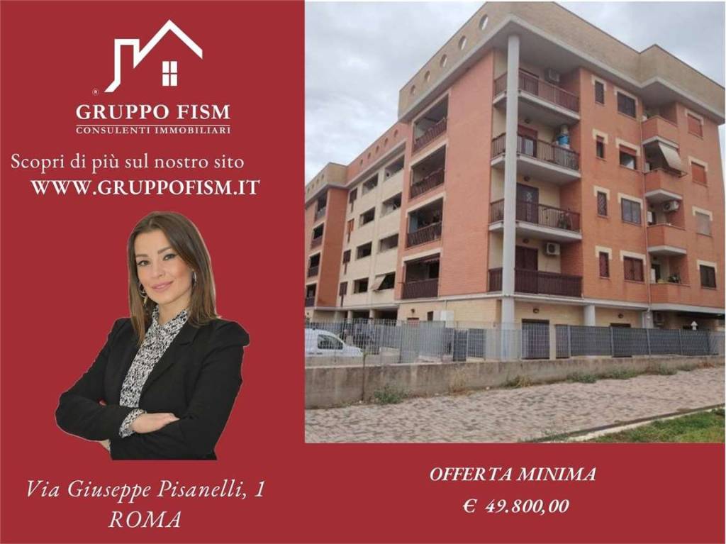 appartamento in vendita a Roma in zona Castelverde