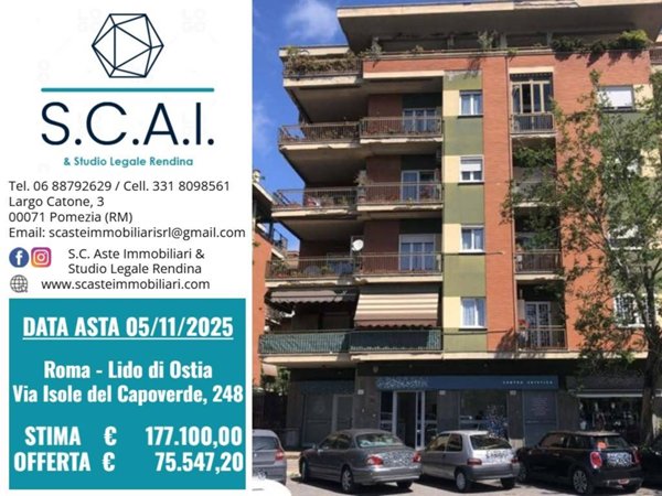 appartamento in vendita a Roma in zona Ostia