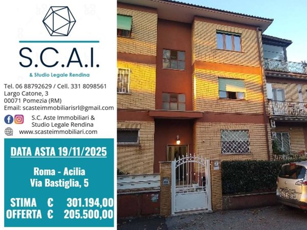 appartamento in vendita a Roma in zona Acilia