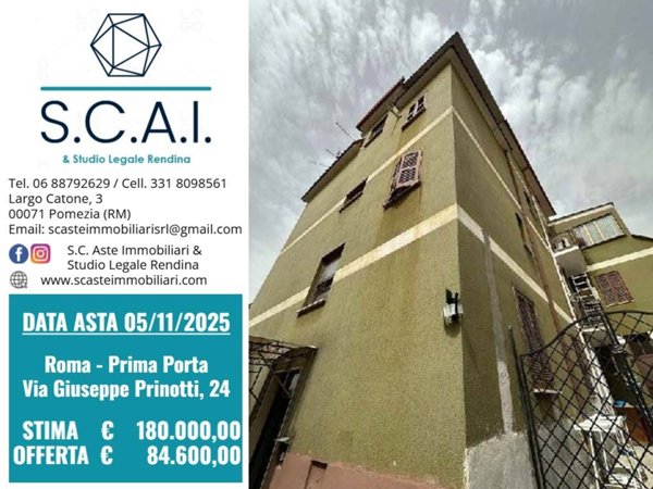 appartamento in vendita a Roma in zona Prima Porta