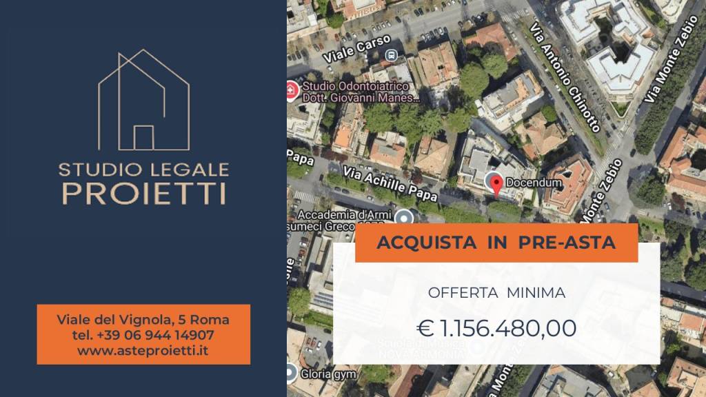 appartamento in vendita a Roma in zona Della Vittoria