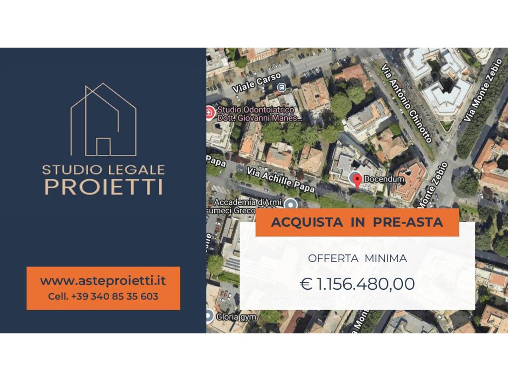 appartamento in vendita a Roma in zona Della Vittoria