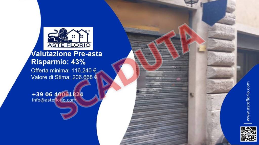 negozio in vendita a Roma in zona Rione di Ponte
