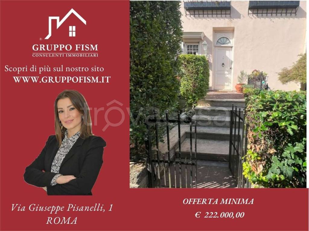 casa indipendente in vendita a Roma in zona Magliana Vecchia