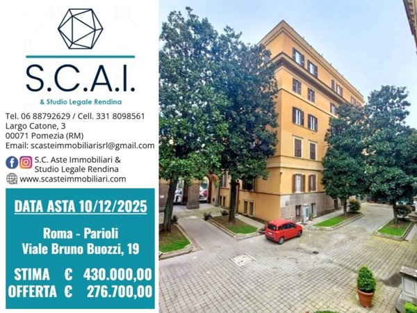 appartamento in vendita a Roma in zona Pinciano