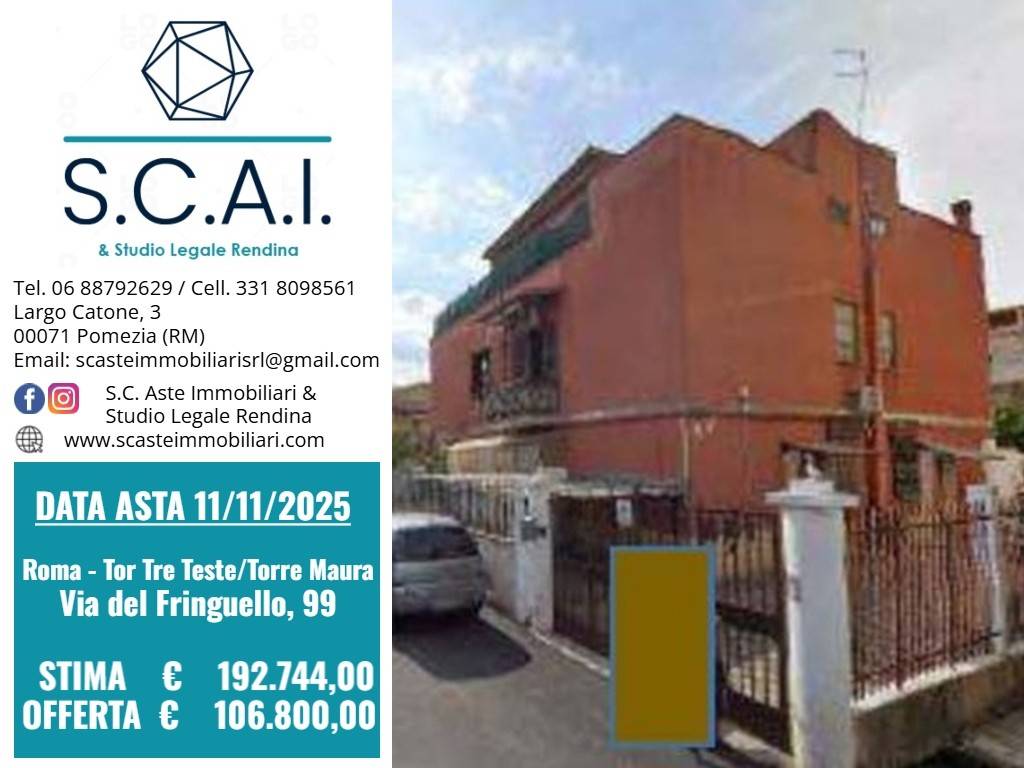 appartamento in vendita a Roma in zona Torre Maura