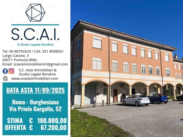 appartamento in vendita a Roma in zona Borghesiana