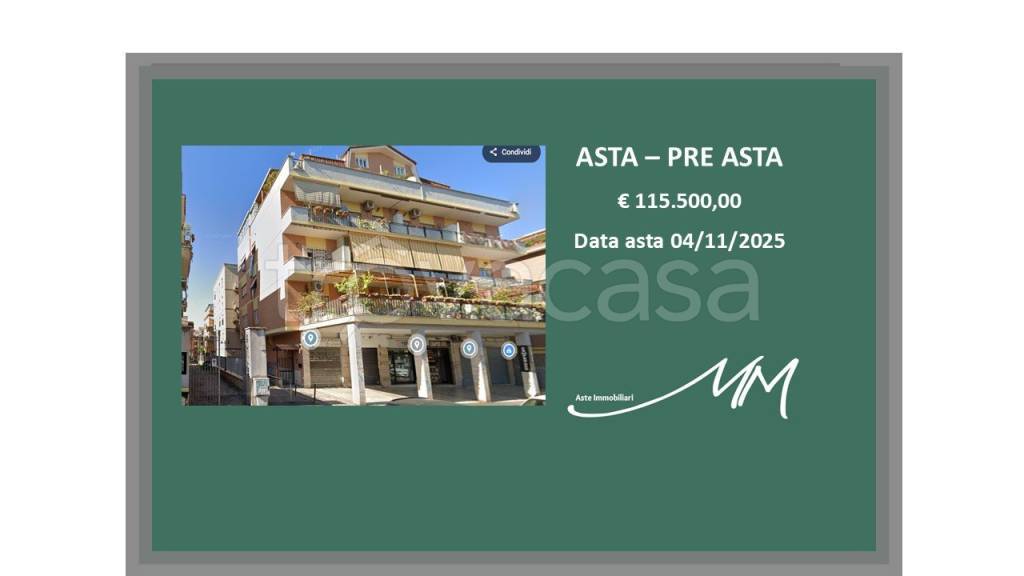 appartamento in vendita a Roma in zona Prenestino-Centocelle