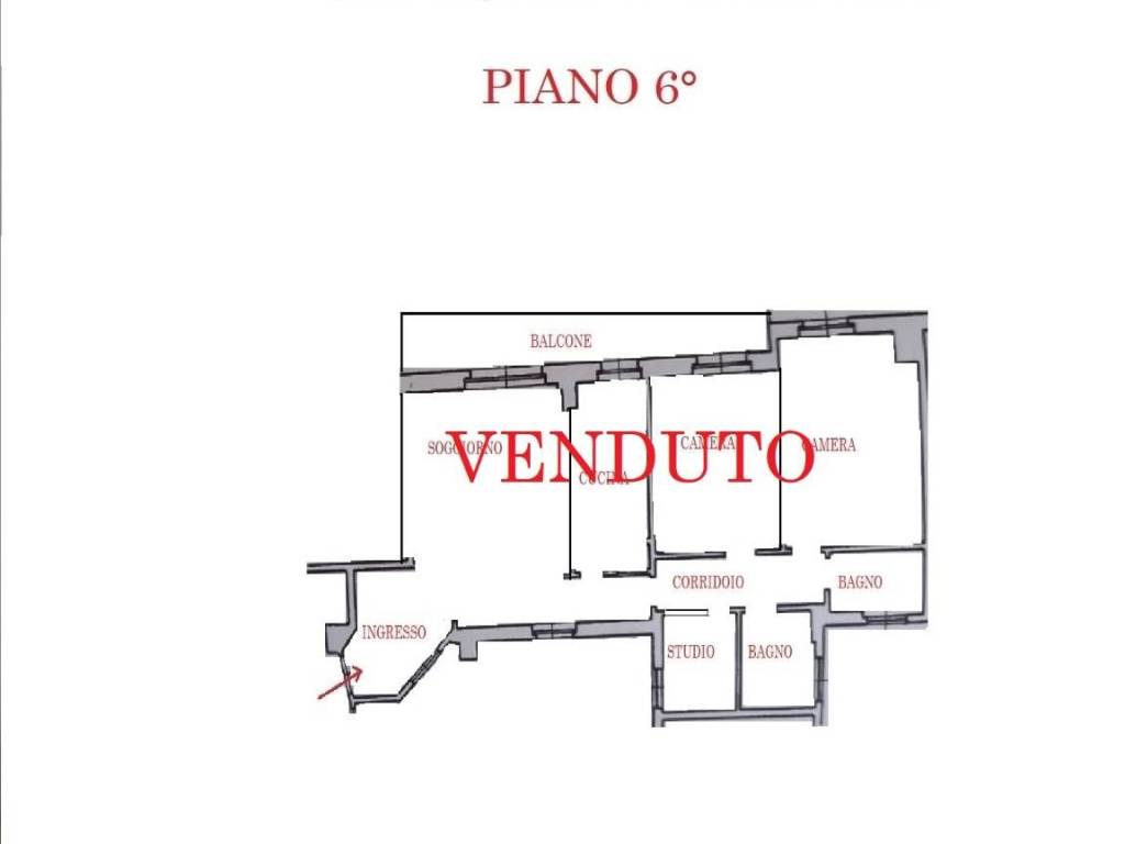 appartamento in vendita a Roma in zona Tuscolano
