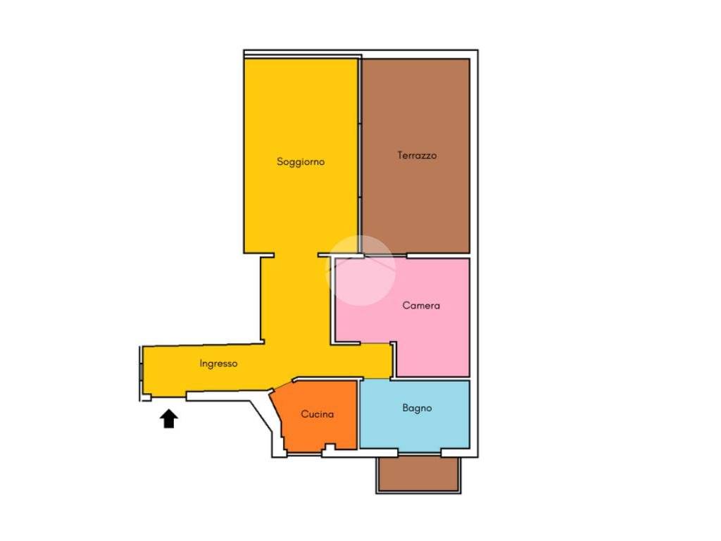 appartamento in vendita a Roma in zona Ostiense