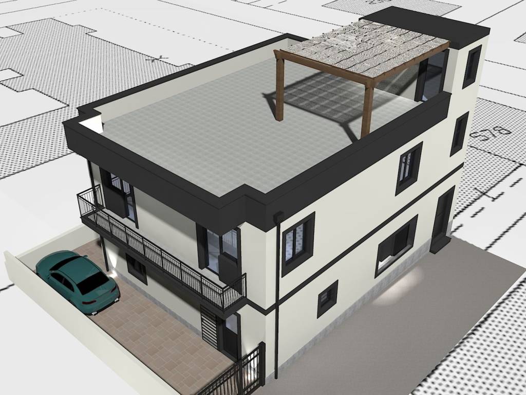 casa indipendente in vendita a Roma in zona Finocchio