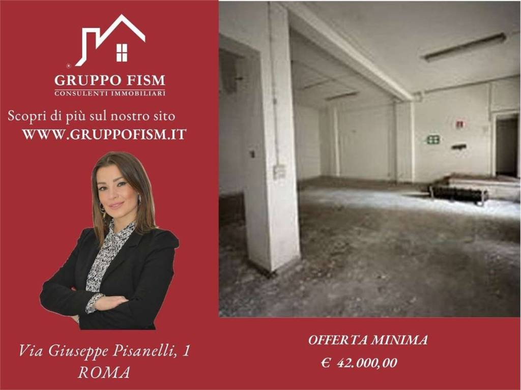 locale commerciale in vendita a Roma in zona Portuense