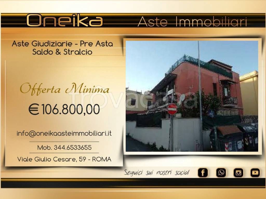 appartamento in vendita a Roma in zona Torre Maura