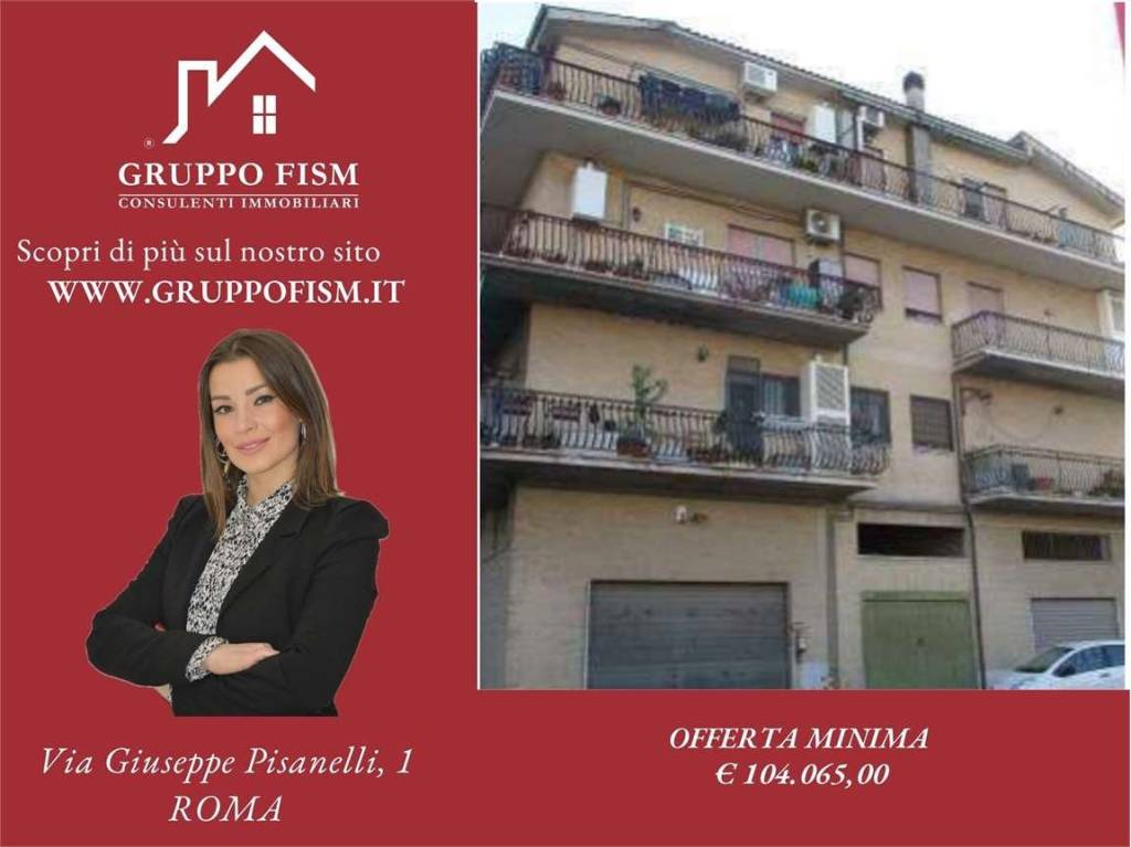 appartamento in vendita a Roma in zona Tor Vergata/Torrenova