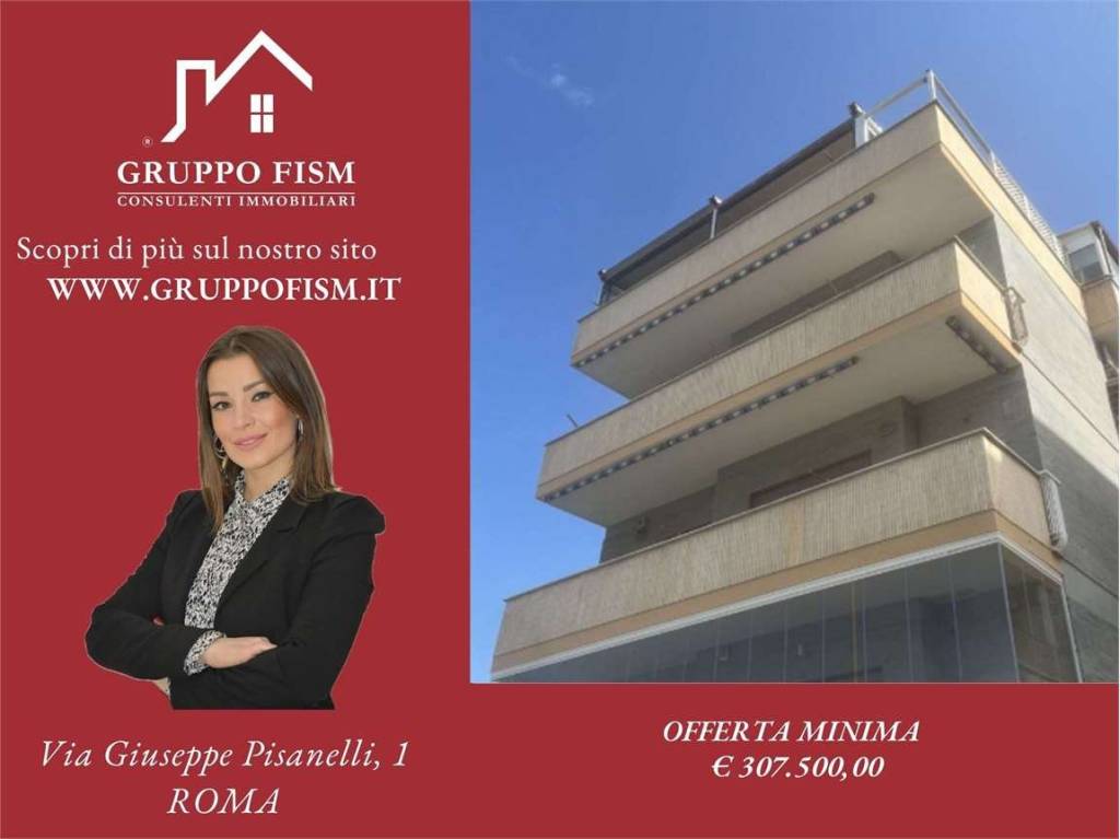 appartamento in vendita a Roma in zona Ostia