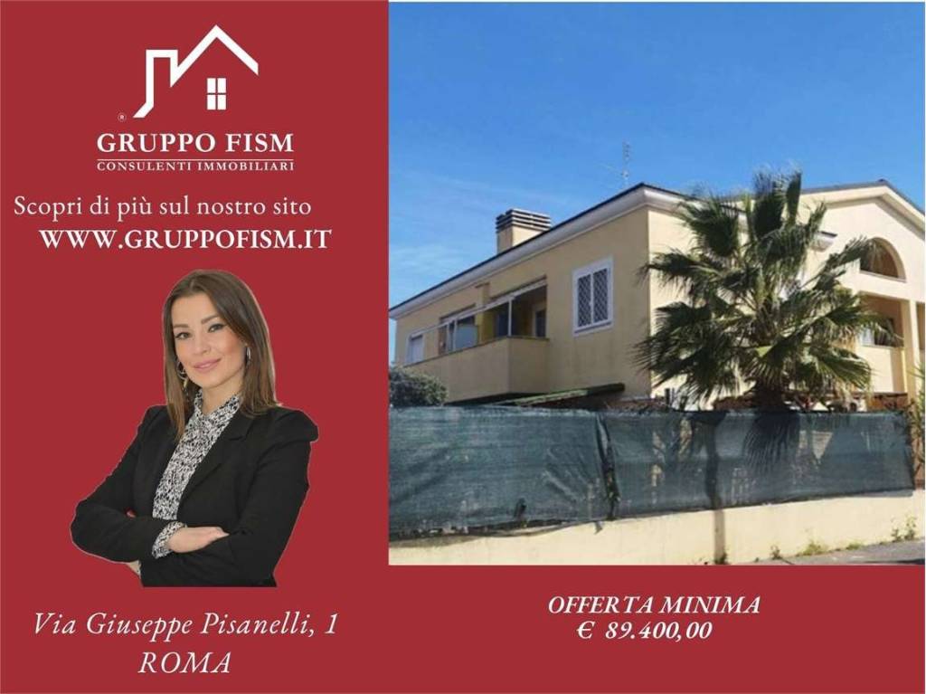 appartamento in vendita a Roma in zona Castelverde