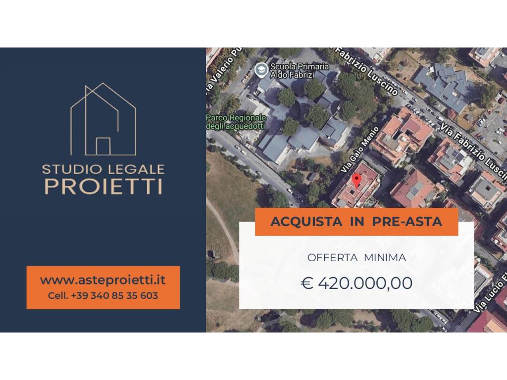 appartamento in vendita a Roma in zona Appio Claudio
