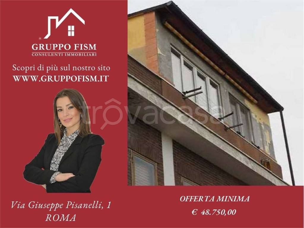 appartamento in vendita a Roma in zona Lunghezza