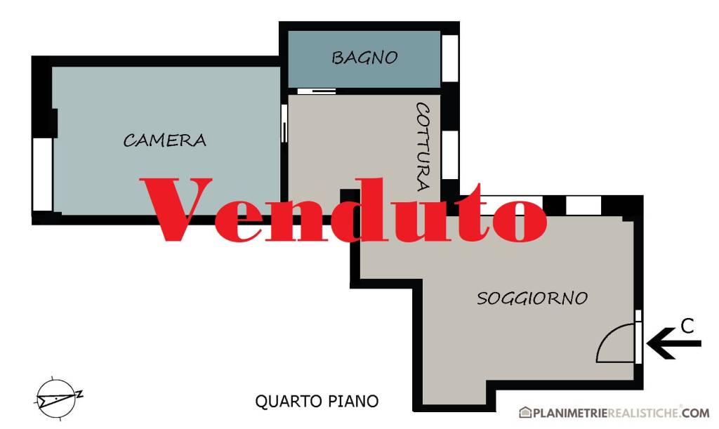appartamento in vendita a Roma in zona Aurelio
