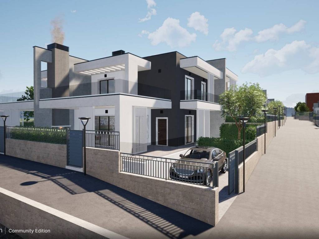 casa indipendente in vendita a Roma in zona Finocchio