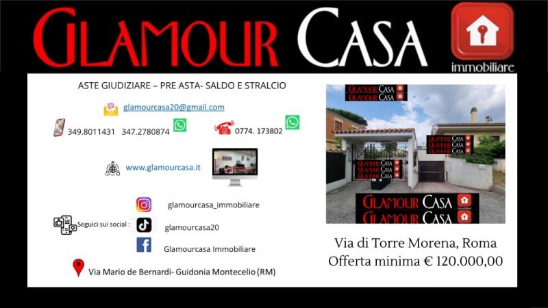 casa semindipendente in vendita a Roma in zona Casal Morena