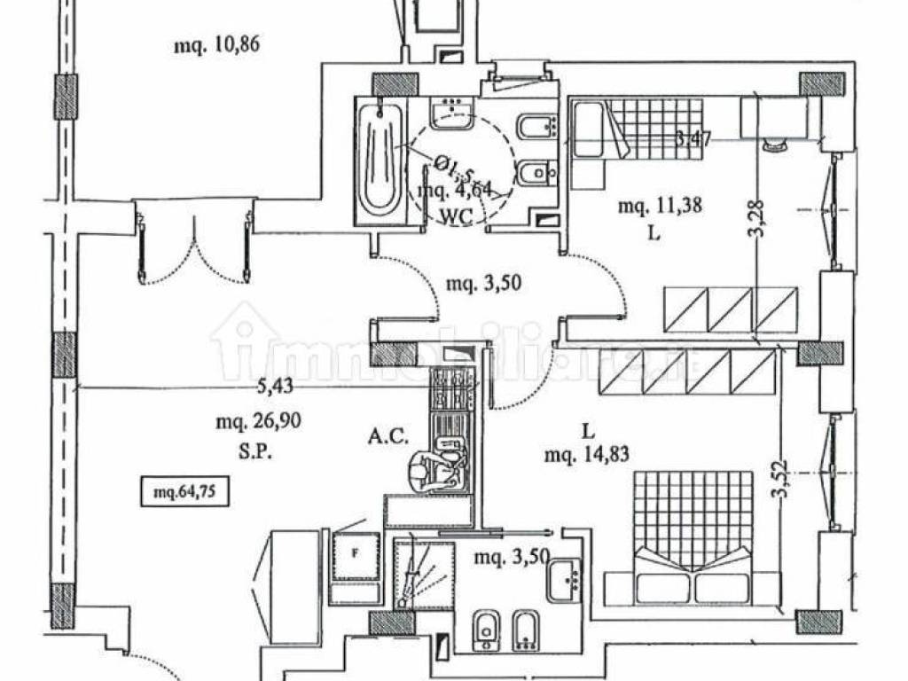 appartamento in vendita a Roma in zona Fonte Laurentina