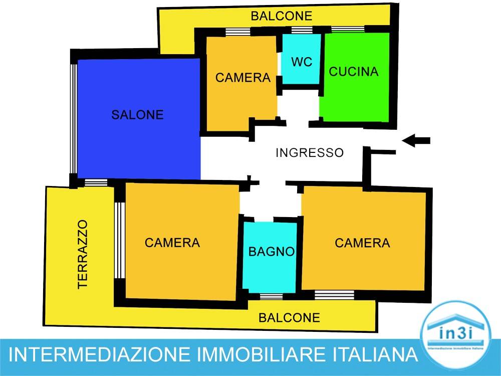 appartamento in vendita a Roma in zona Ostia Antica