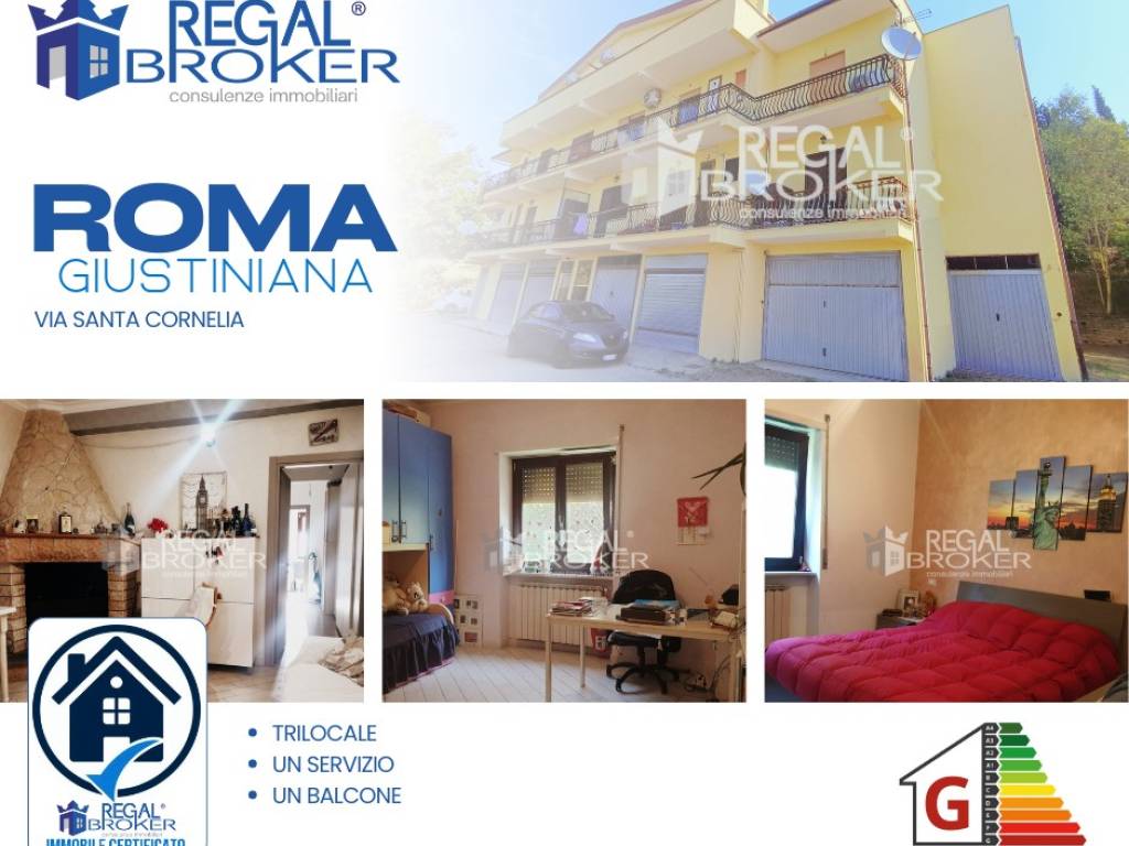appartamento in vendita a Roma in zona Valle Muricana