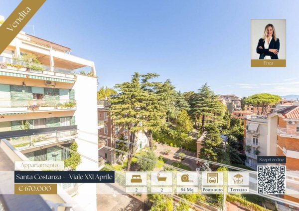 appartamento in vendita a Roma in zona Nomentano