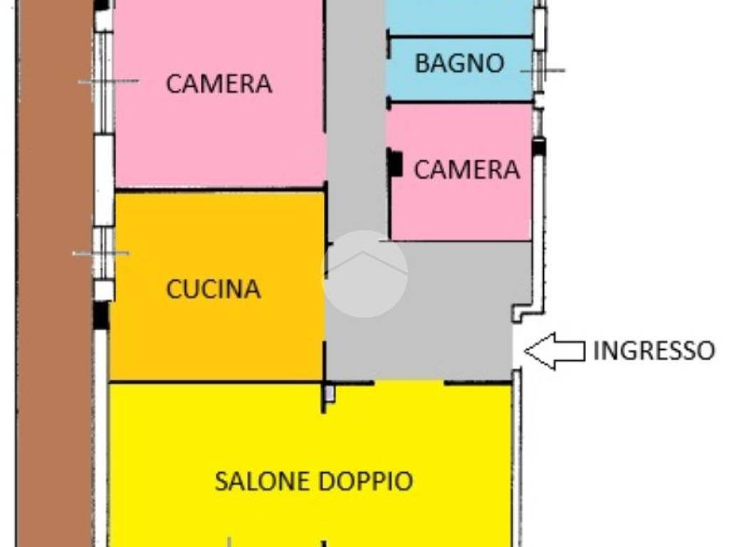 appartamento in vendita a Roma in zona Portuense