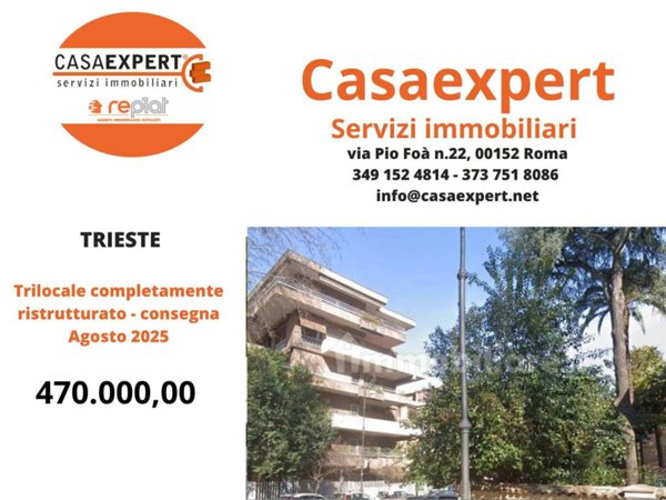 appartamento in vendita a Roma in zona Trieste