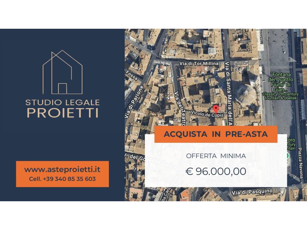 locale commerciale in vendita a Roma in zona Parione/Sant'Eustachio