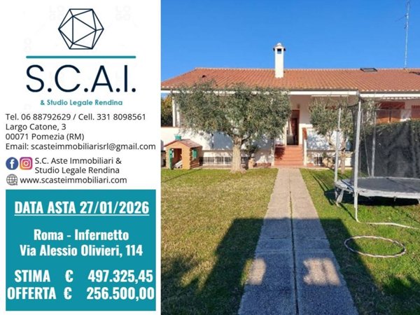 casa indipendente in vendita a Roma in zona Infernetto