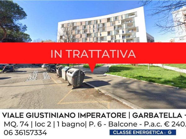 appartamento in vendita a Roma in zona Ostiense